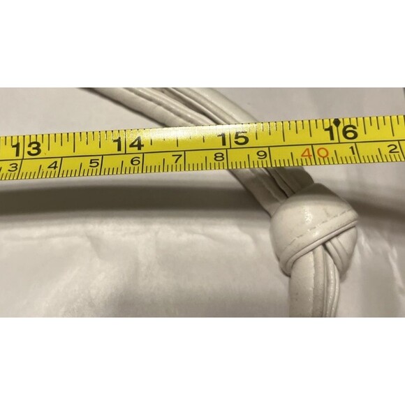 Vintage Sharif Bucket Bag Made in USA Striped Metallic Leather Shoulder Bag - Picture 13 of 13